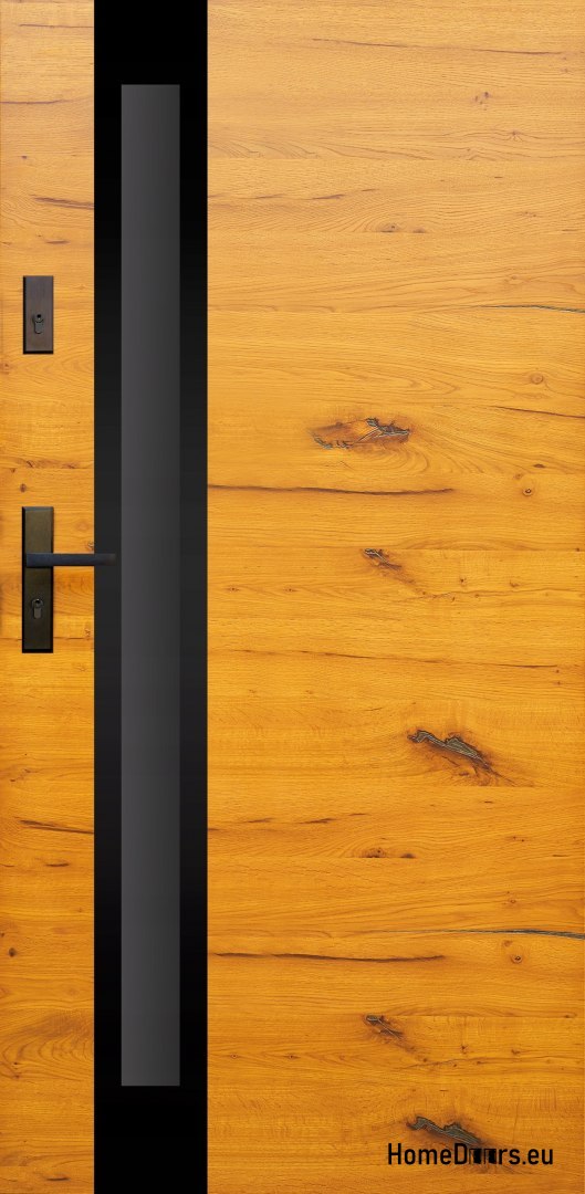 Exterior doors, wooden panel DPC1 WARM