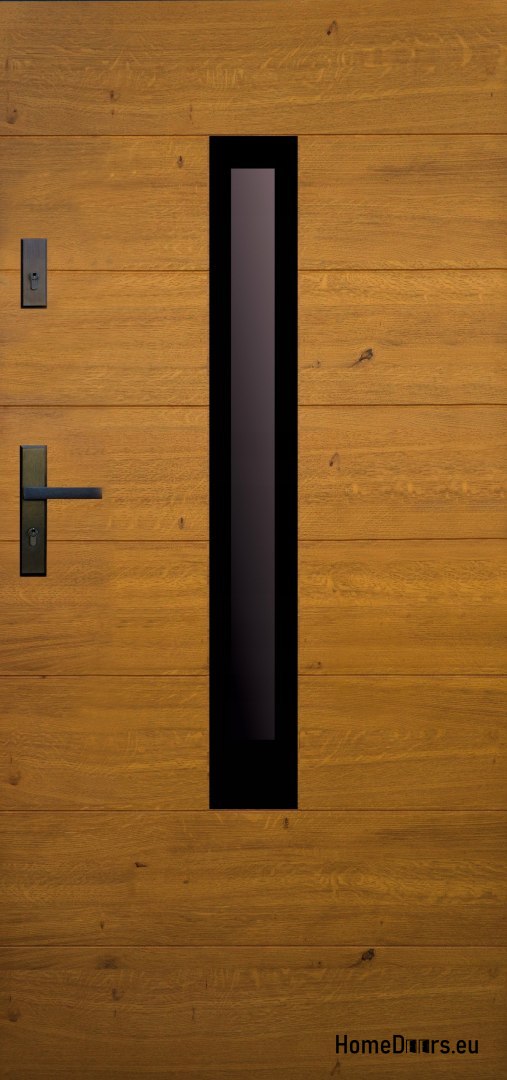 Exterior doors, wooden panel DPC12 WARM