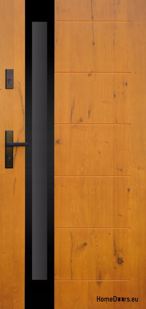 Exterior doors, wooden plate DPC16 WARM