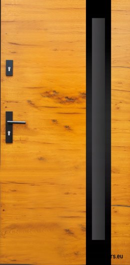 Vnější dveře, dřevěná deska DPC3 WARM