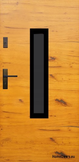 Vnější dveře, dřevěná deska DPC5 WARM