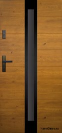 Exterior doors, wooden plate DPC8 WARM