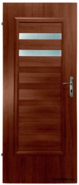 Bathroom doors with interior glass Szeloba 60