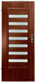 Room doors with interior glass Szeloba 60