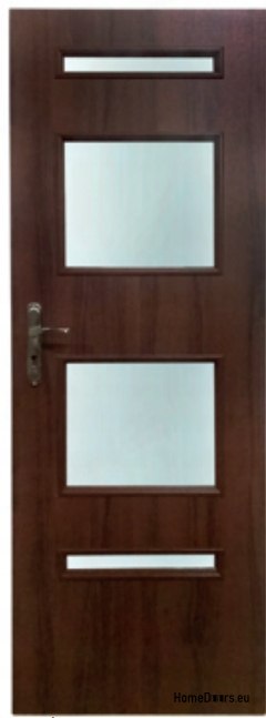 Drzwi pokojowe z szybą wewnętrzne Casandra 60