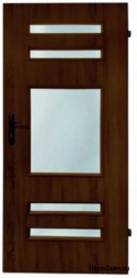 Room doors with interior glass Volans 70