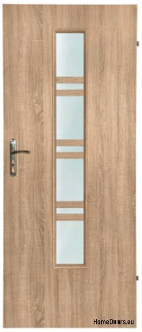 Room doors with interior glass Ceres 90