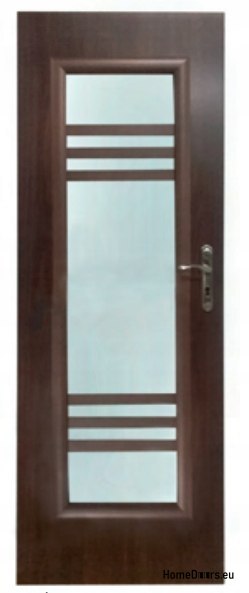 Room doors with interior glass Mirach 60