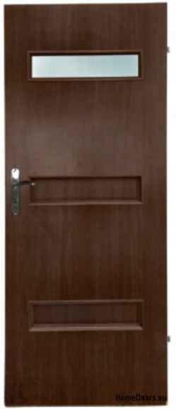 Bathroom doors with interior glass Antares 70