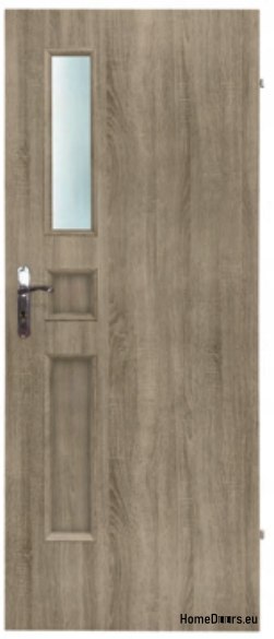 Drzwi łazienkowe z szybą wewnętrzne Modo 60