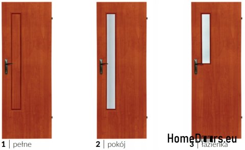 Drzwi pełne wewnętrzne Izar 60
