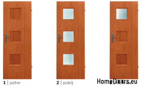 Drzwi pełne wewnętrzne Tigra 90