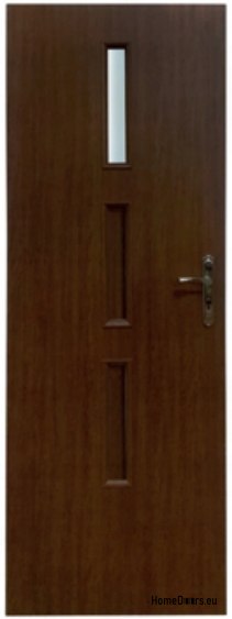 Drzwi łazienkowe z szybą wewnętrzne Kari 60