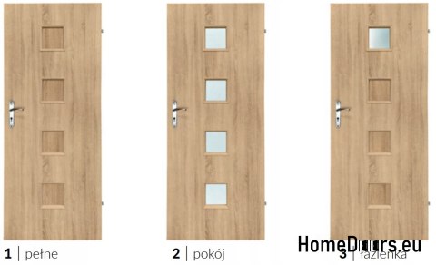 Drzwi pełne wewnętrzne Werso 70