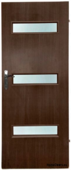 Room doors with interior glass Antares 70