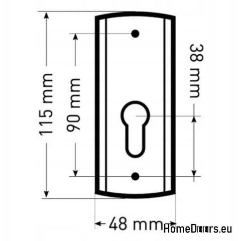 SZYLD NA WKŁAD SMCZY CZARNY