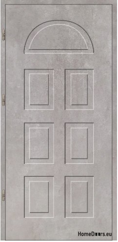 WARM EXTERIOR DOOR T07 72 mm polystyrene 90