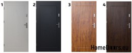 POLISH EXTERIOR DOORS T01 55 mm polystyrene 100