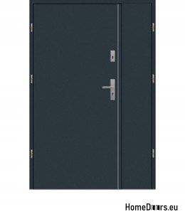 Double-leaf steel doors to individual dimensions