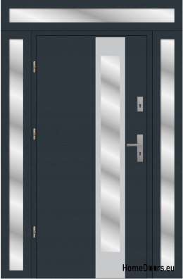 Exterior doors with extra beds, thick foam 150