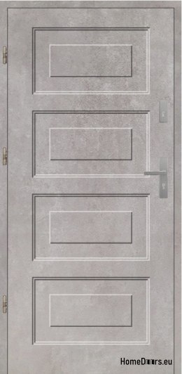 POLISH EXTERIOR DOORS T34 55 mm polystyrene 100