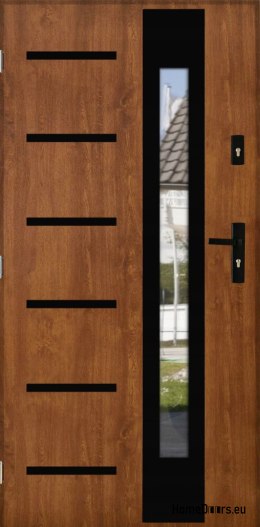 Drzwi NA WYMIAR zewnętrzne GRUBE 72 MM ciepłe z Lustrem Weneckim 80 90 100