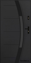 Drzwi zewnętrzne GRUBE ciepłe 72mm Saturn 03 90 L