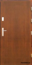 Drzwi zewnętrzne drewniane dąb 74 mm AZIZE