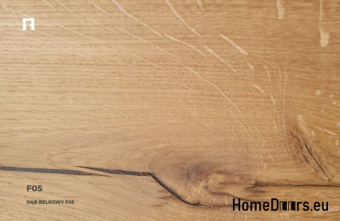 DRZWI WEWNĘTRZNE MODERN 03V DĄB BELKOWY 90 cm