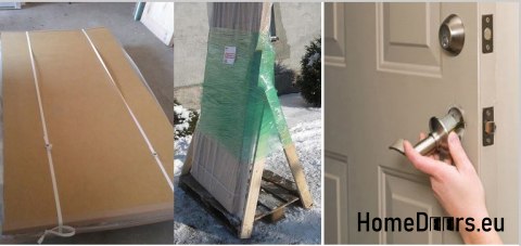 Drzwi zewnętrzne na pianie, GRUBE ciepłe 72mm, OD RĘKI, 90 L, ZAMEK HAKOWY