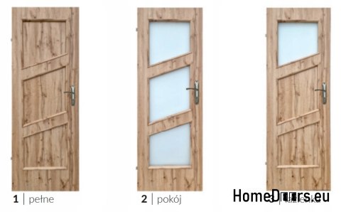 Drzwi Przeszklone wewnętrzne pokojowe BARLIMA Pokój 90