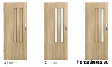 Drzwi Przeszklone wewnętrzne pokojowe BRAUTO Łazienka 90