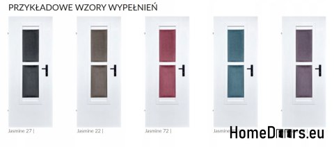 Drzwi pełne wewnętrzne pokojowe PAULA WELUR Pełne 90