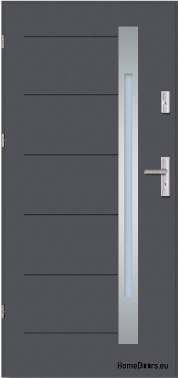 Drzwi zewnętrzne TULUZA GRUBE ciepłe 72mm, OD RĘKI, 90 L