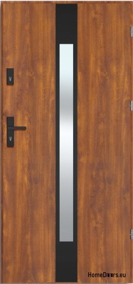 YUKON NERO THICK warm steel exterior doors 1,2Wm2k 70mm, OFF STOCK 90 P