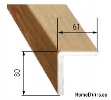 Kątownik poszerzający 80x61 mm, komplet na jedną stronę FRESH DOPŁATA