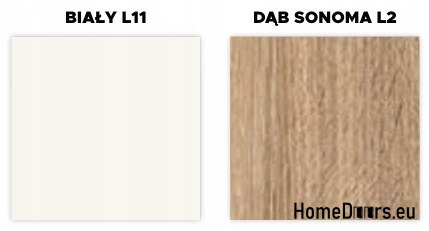 Drzwi Wewnętrzne Płycinowe Irina Pełne 90 Lakierowane Kolory