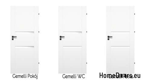 Drzwi Wewnętrzne Ramowe Gemelli Pokój 90 FRESH Kolory