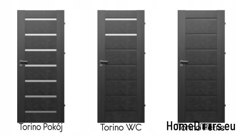 Drzwi Wewnętrzne Ramowe Torino WC 70 FRESH Kolory