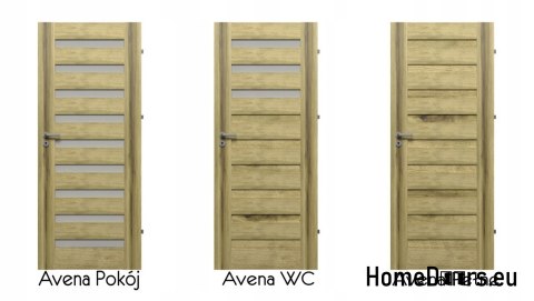 Drzwi Wewnętrzne Ramowe Avena Pełne 60 FRESH Kolory