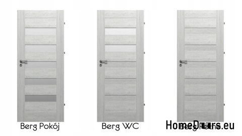 Drzwi Wewnętrzne Ramowe Berg Pełne 80 FRESH Kolory