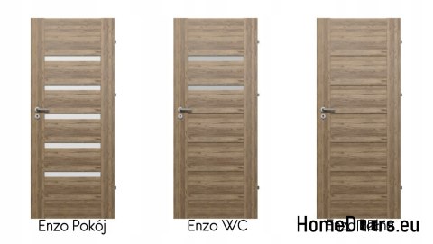 Drzwi Wewnętrzne Ramowe Enzo WC 80 FRESH Kolory