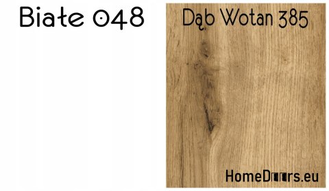 Drzwi Wewnętrzne Ramowe Lamilo na Czarnej Płycie 70 FRESH Kolory