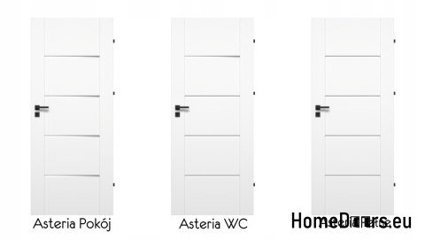 Drzwi Wewnętrzne Ramowe Asteria WC 60 FRESH Kolory
