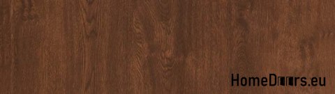 Drzwi zewnętrzne mocne z szybką 55mm POP 02 90 lewe orzech