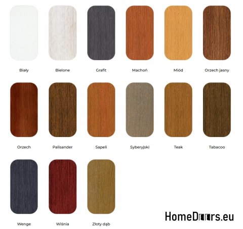 Drzwi Drewniane lakierowane Premium Montenegro MN-7 90