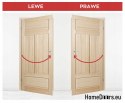 Drzwi wewnętrzne dębowe sęczne Lamin Glass 70