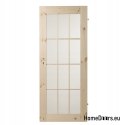 Drzwi wewnętrzne sosnowe Lamin Glass Sosna Sęczna 60