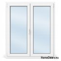 Okno Rozwierno uchylne okna na wymiar okno dwuskrzydłowe białe