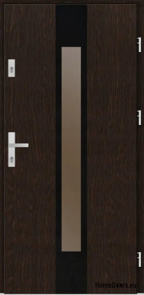 Drzwi zewnętrzne drewniane płytowe Arta 80,85,90,95,100 Kolory 72mm